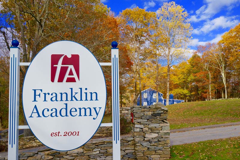 Franklin Academy sign